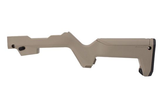 flat dark earth Magpul PC Backpacker Stock features a lightweight design